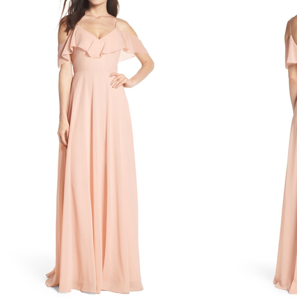 Jenny Yoo chiffon dress